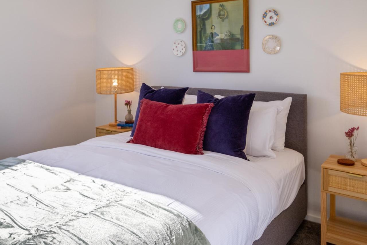 Modern Townhouse Cashel Street 2 Bed 2 Bath Apartment Christchurch Exterior photo